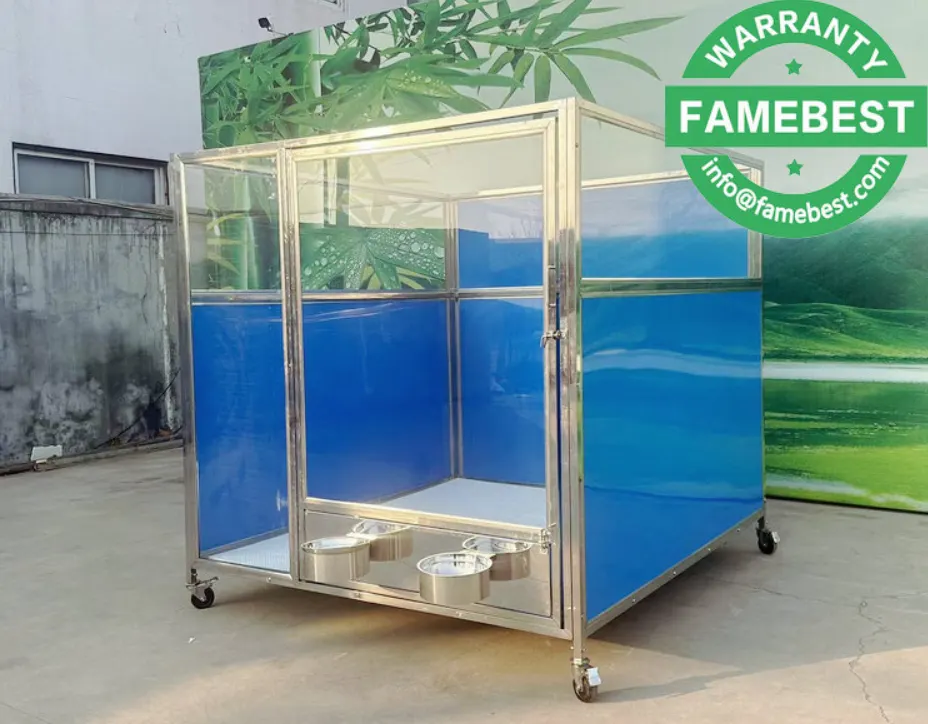 Premium Stainless Steel Dog Kennels